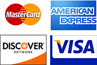 visa, amex, discover, mastercard